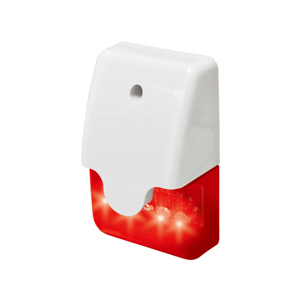 SECO-LARM SL-1312-SA Mini Strobe Siren - Compact Audible and Visual Alarm for Security Systems