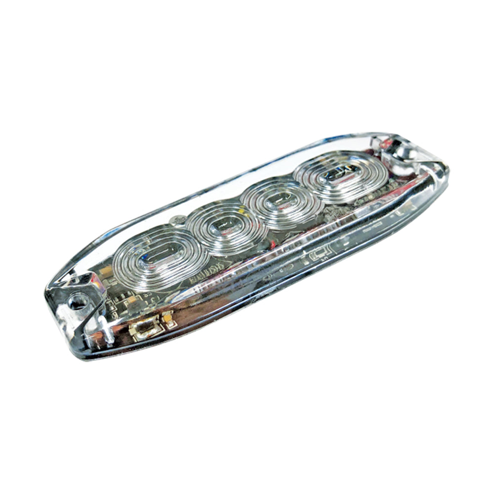 SECO-LARM SL-1313-MA4-B Ultra-Slim High-Intensity LED Strobe Light - Blue