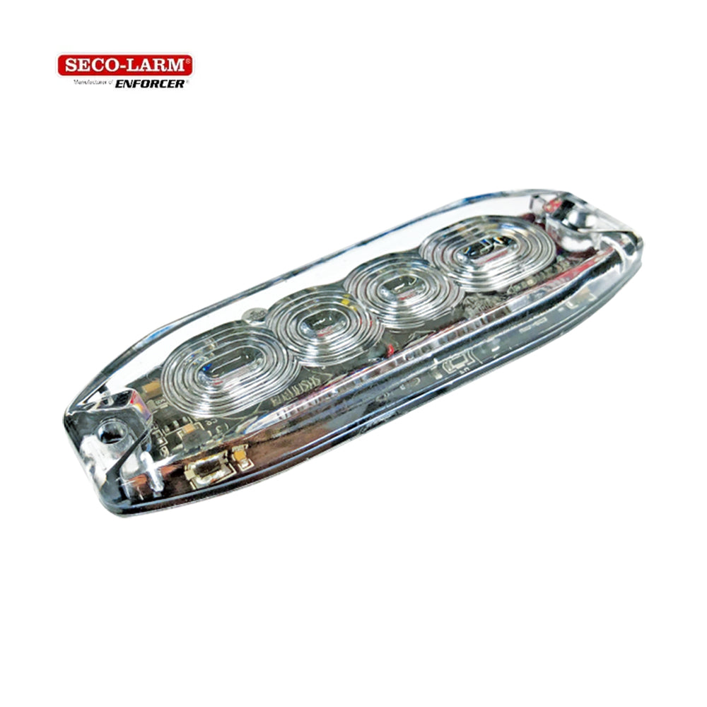 SECO-LARM SL-1313-MA4-B Ultra-Slim High-Intensity LED Strobe Light - Blue