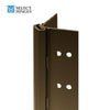Select Hinges SL11 HD 85" Continuous Hinge Geared Concealed Heavy Duty - Dark Bronze