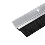 Select Hinges SL602 Angled Weatherstrip - Nylon Brush Insert Door Weather Seal