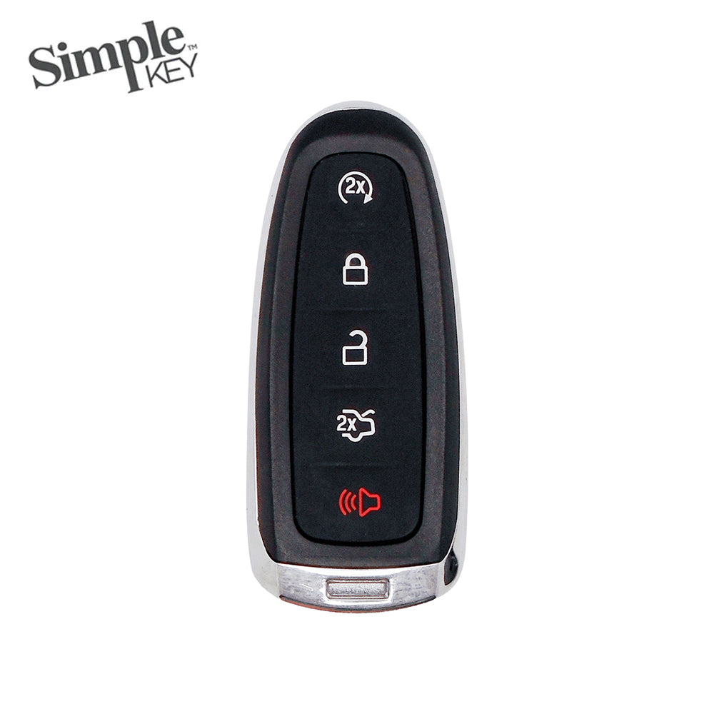 Smiple Key Simple Key 5-Button Smart Remote Key with Trunk and Remote Start and E ...