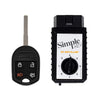 Simple Key Smart Key 4-Button Remote and EZ Installer 2012-2017 for Ford