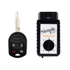 Simple Key Smart Key 4-Button Remote and EZ Installer 2009-2017 for Ford and Lincoln