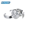 Schlage - ALX80 - Storeroom Cylindrical Lock with Field Selectable Vandlgard - Sparta Lever - FSIC Less Core Cylinder  - 1-1/8 x 2-1/4 Square corner Faceplate - Grade 2