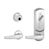 Schlage - CS210-B500LD - Entrance Single Locking Interconnected Lock Less Cylinder with 1 3/4" Door Thickness - Left Handed - Grade 2 - US26 - Bright Chromium Plated (625)