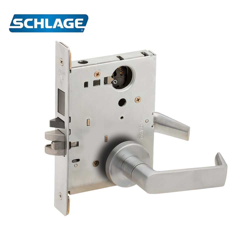 Schlage - L9050L - Entrance/Office Mortise Lock with Less Conventional Cylinder - Grade 1