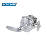 Schlage - ND82PD - Institutional Lock with 4-7/8 ANSI Strike and C Keyway - Athens Lever - Standard Cylinder - 626 (Satin Chrome Finish)