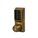 Simplex - 1012 - Mechanical Pushbutton Cylindrical Knob Lock with Combination Entry Function - 2-3/8" Backset