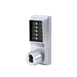 Simplex - 1022 - Mechanical Pushbutton Cylindrical Knob Lock with Combination Entry Function and Key Override - 2-3/8" Backset