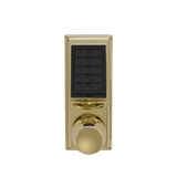 Simplex - 1031 - Mechanical Pushbutton Cylindrical Knob Lock with Combination Passage Function - 2-3/4" Backset