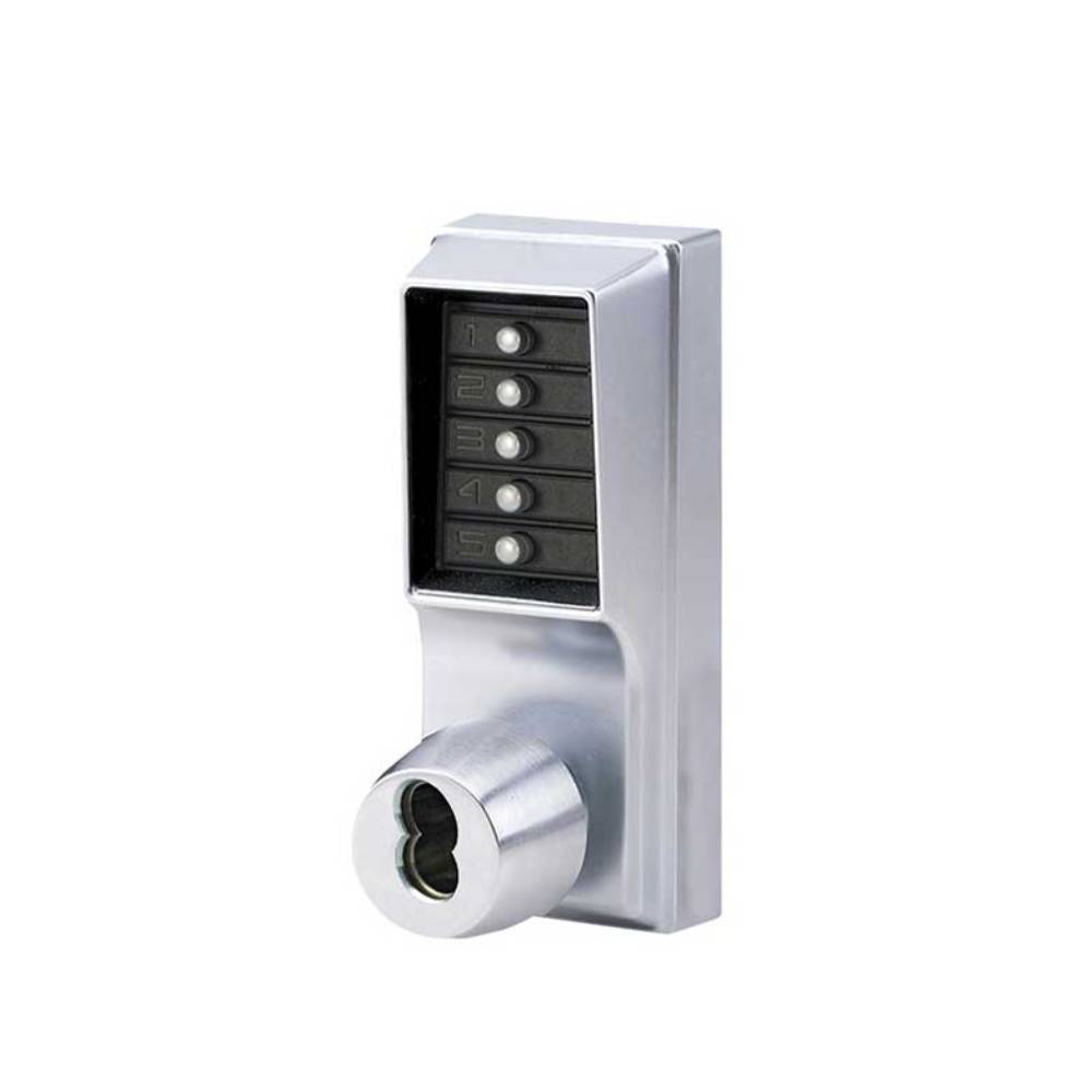 Simplex - 1041 - Mechanical Pushbutton Entry/Passage Knob Lock with Ke