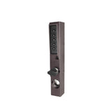Simplex 3002 Pushbutton Narrow Stile Lock with Thumbturn