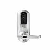Simplex - 5010 - Mechanical Pushbutton Exit Trim with Combination Entry Function and Key Override - Winston Lever