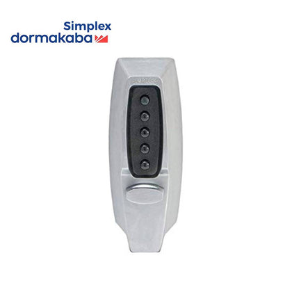 Simplex - 7108 - Mechanical Pushbutton Combination Deadbolt - 2-3/8