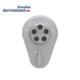 Simplex 9193000 Auxiliary Pushbutton Deadbolt/Spring Latch