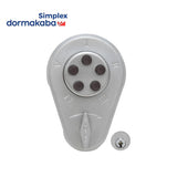Simplex 9350000 Auxiliary Pushbutton Deadbolt / Spring Latch