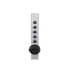 Simplex - 9662C10 - Mechanical Pushbutton Deadbolt Cabinet Lock - 14 to 20 Gauge Sheet Metal - Clutch Ball Bearing Knob - 26D (Satin Chrome)