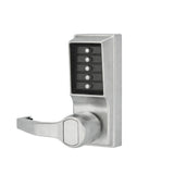 Simplex - L1012 - Mechanical Pushbutton Cylindrical Lever Lock with Combination Entry Function - 2-3/8" Backset
