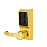 Simplex - L1012 - Mechanical Pushbutton Cylindrical Lever Lock with Combination Entry Function - 2-3/8" Backset