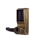 Simplex - L1021 - Mechanical Pushbutton Cylindrical Lever Lock with Combination Entry Function and Key Override - 2-3/4" Backset