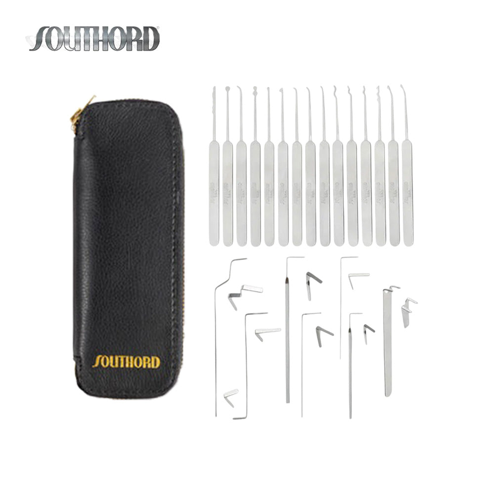 SouthOrd - C2010 - Slim Line Lock Pick Set - 22 Pieces – Locksmith