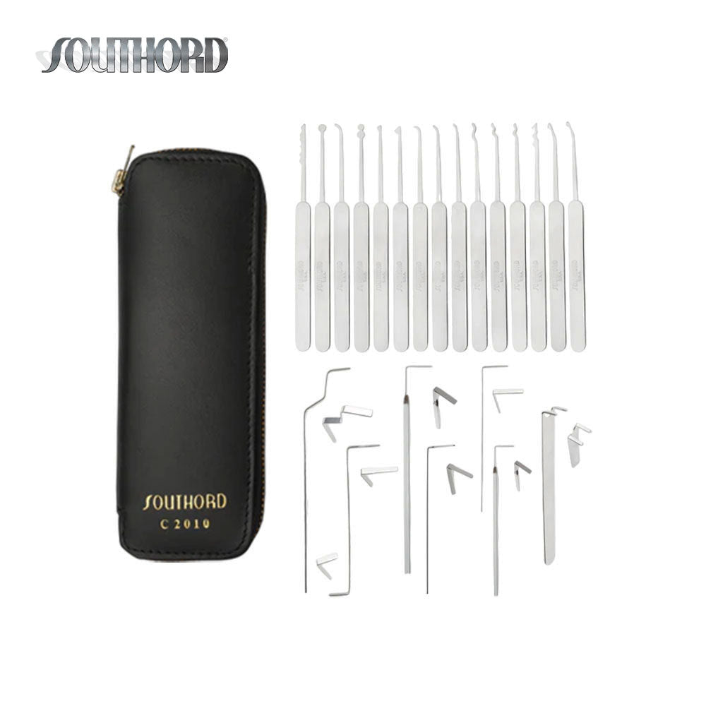 SouthOrd - C2010 - Slim Line Lock Pick Set - 22 Pieces
