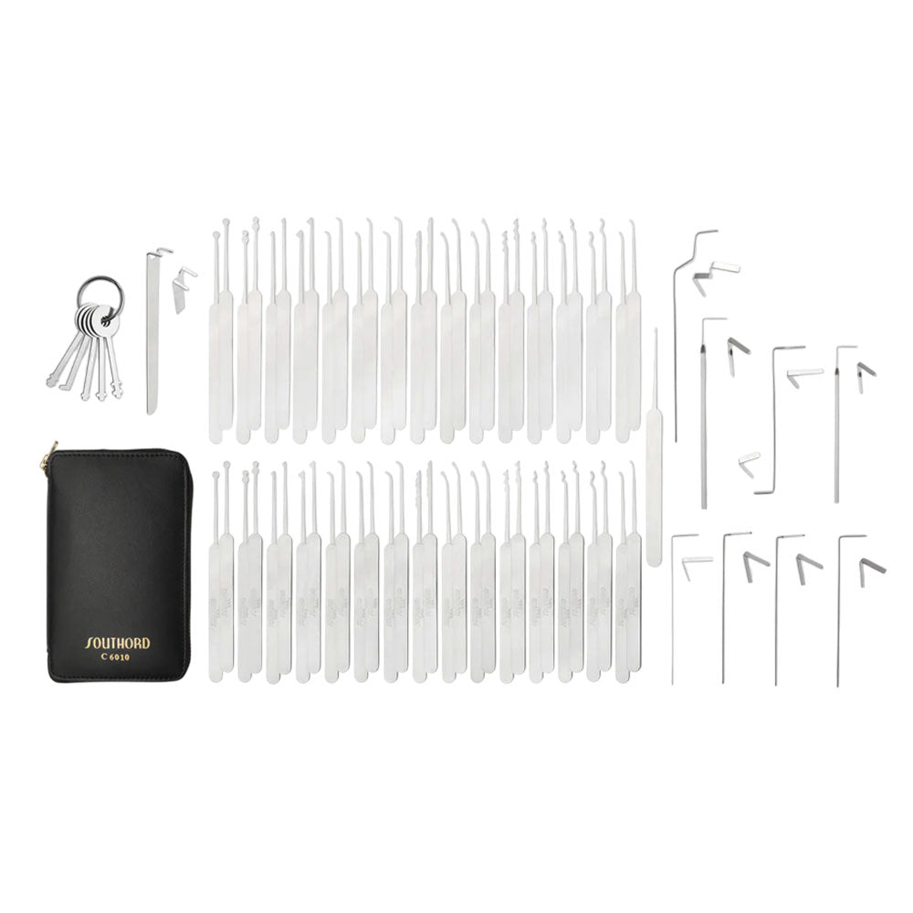 SouthOrd - C6010 - Slim Line Lock Pick Set - 74 Pieces