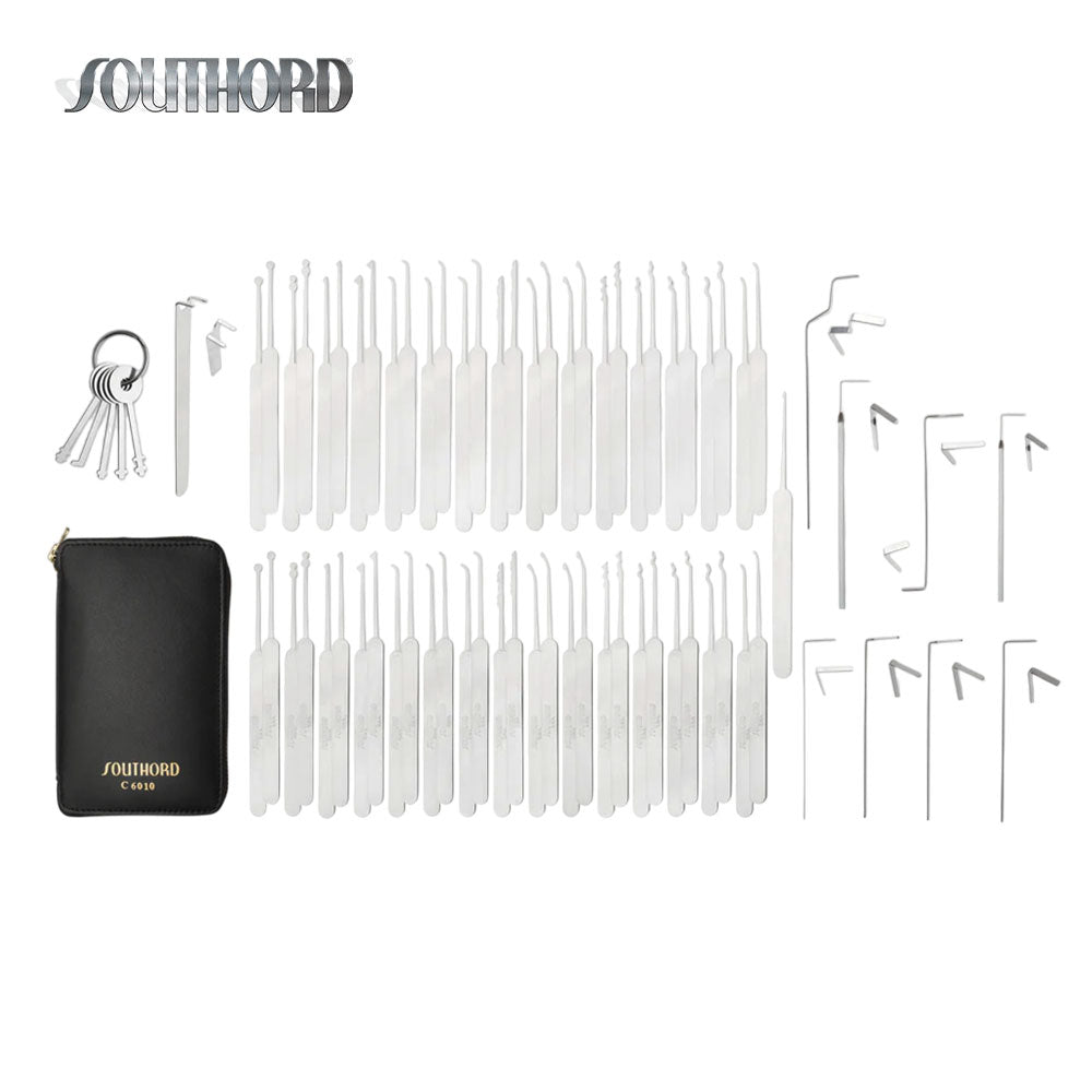 SouthOrd - C6010 - Slim Line Lock Pick Set - 74 Pieces