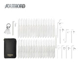 SouthOrd - C6010 - Slim Line Lock Pick Set - 74 Pieces