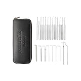 SouthOrd - M2000B - MAX High Yield Lock Pick Set with Rivetless Stainless Handles - .020 Inch - 22 Pieces