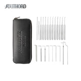 SouthOrd - M2000B - MAX High Yield Lock Pick Set with Rivetless Stainless Handles - .020 Inch - 22 Pieces