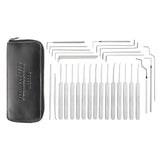 SouthOrd - M3000B - MAX High Yield Lock Pick Set with Rivetless Stainless Handles - .020 Inch - 29 Pieces