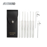 SouthOrd - MPXS-08 - Deluxe Lock Pick Set with Metal Handles - 8 Pieces