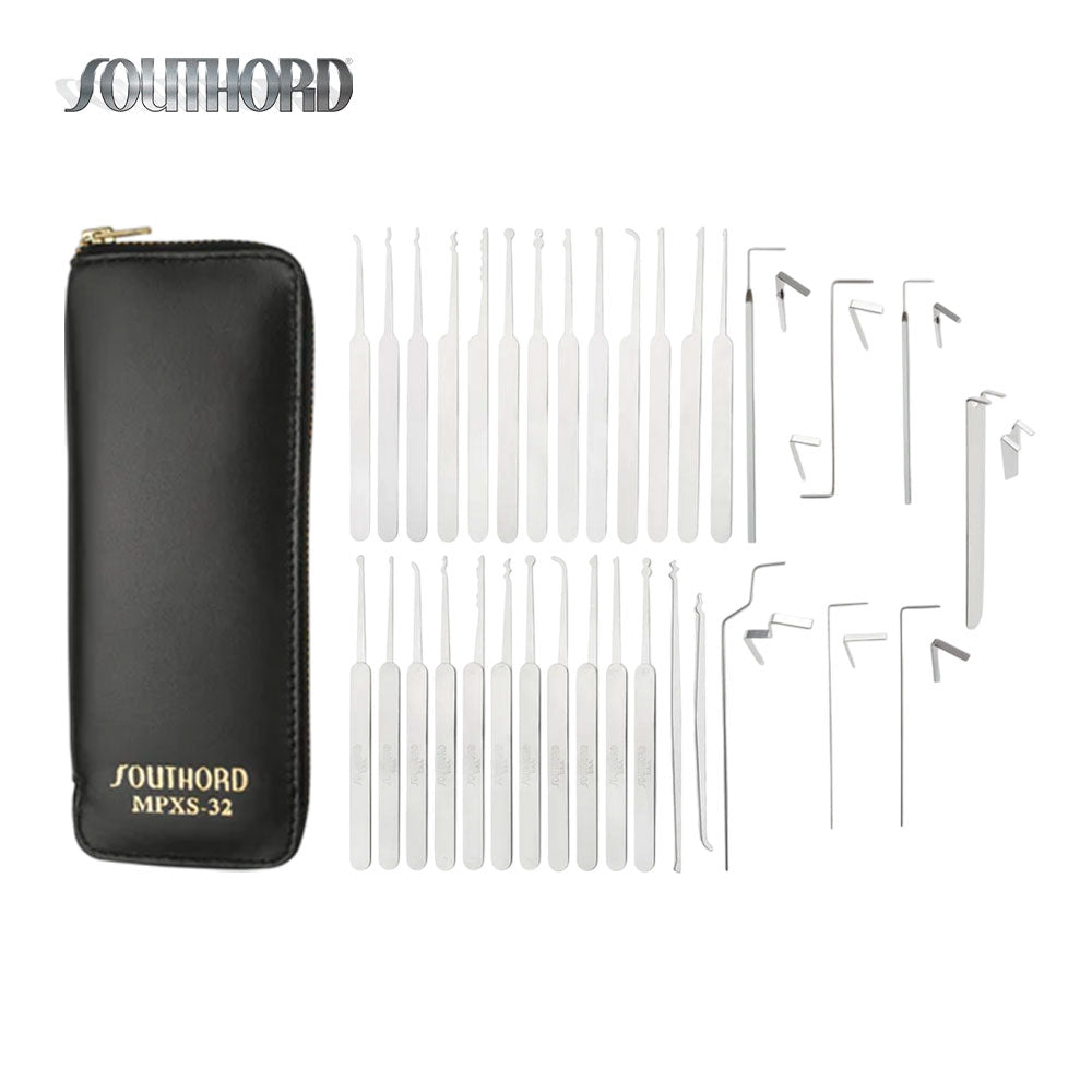 SouthOrd - MPXS-32 - Deluxe Lock Pick Set - 32 Pieces