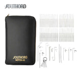 SouthOrd - MPXS-62 - Deluxe Lock Pick Set with Metal Handles - 69 Pieces