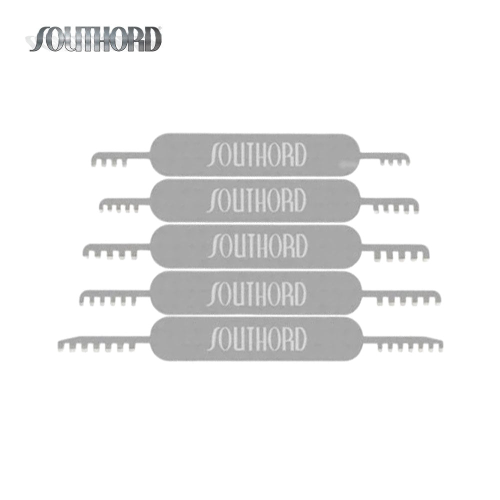 SouthOrd - PXC5 - Comb Lock Pick Set - 5 Pieces