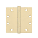 Stanley Security - FBB179 - Full Mortise Ball Bearing Architectural Hinge - 5 Knuckle Square Corner - Standard Weight