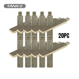 TANK H007 L Super Key Blank Set - 20 Pcs