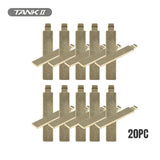 TANK H008 T Super Key Blank Set - 20 Pcs