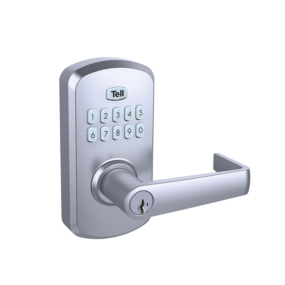 TELL Commercial Electronic Keypad Lock with LE2000 Cortland Lever
