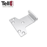 TELL Commercial Door Closer - Friction Hold Open Arm  L  Bracket (FHO) - Aluminum