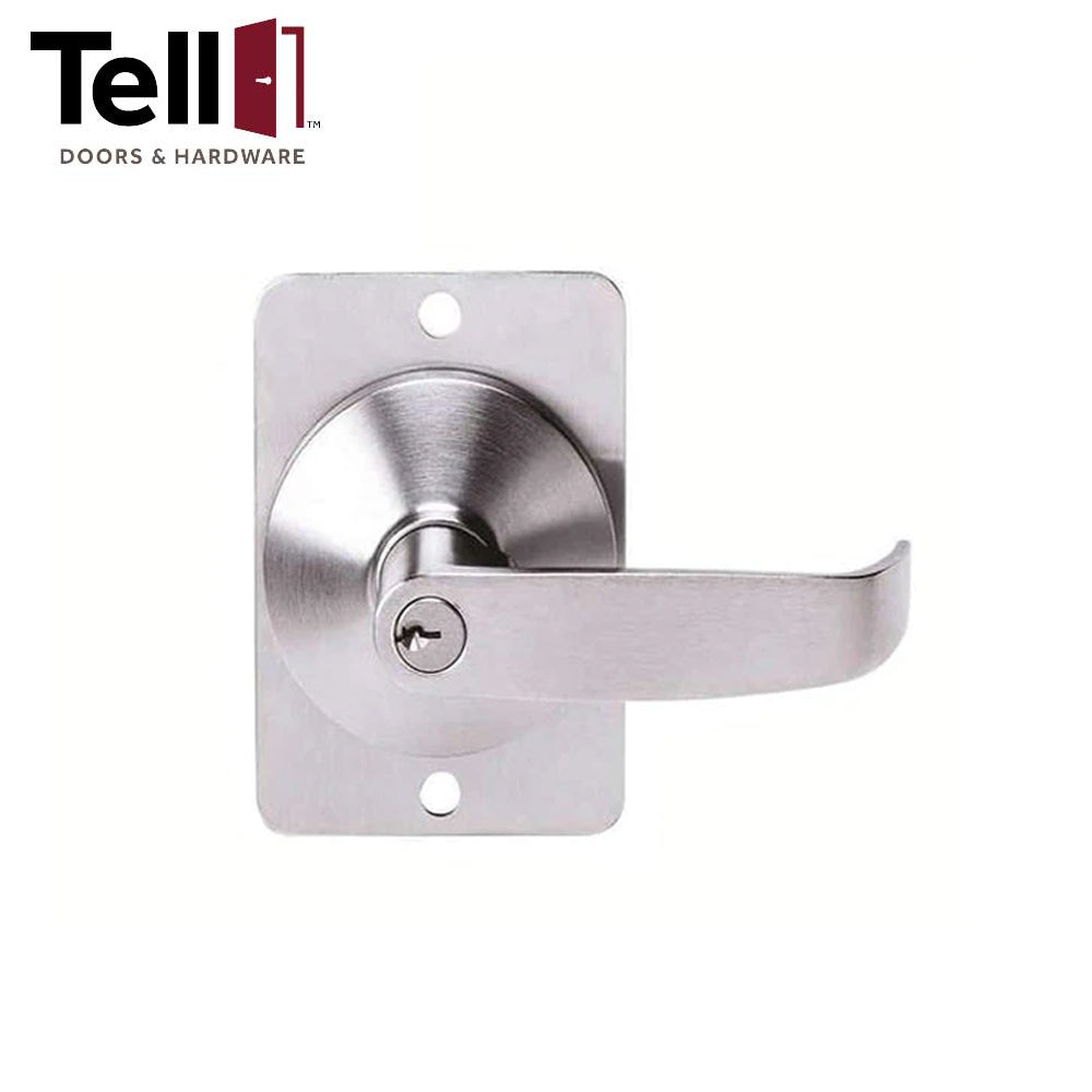 TELL EX100006 - Cortland Lever Trim - Grade 2 - Passage Function