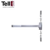TELL 9400 Series Vertical Rod Exit Device - Heavy Duty - 48 - Grade 1 - Satin Stainless Steel (US32D)