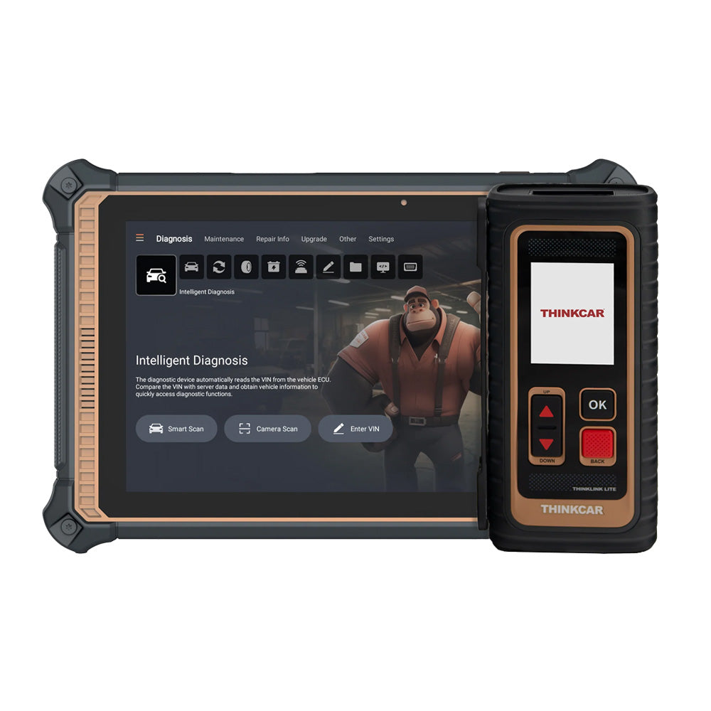 THINKCAR PLATINUM 391 - 10 inch OBD2 Full System Diagnostic Scanner with Maintenance Reset Functions