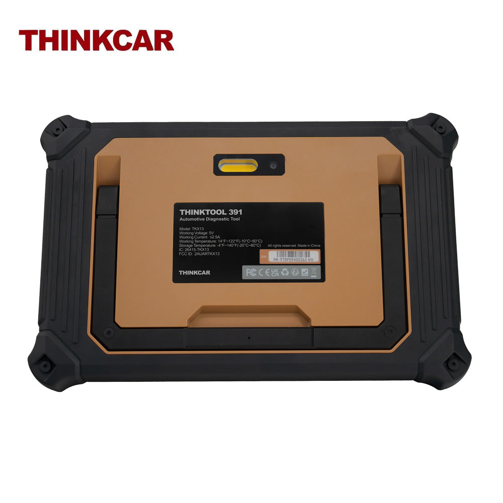 THINKCAR PLATINUM 391 - 10 inch OBD2 Full System Diagnostic Scanner with Maintenance Reset Functions