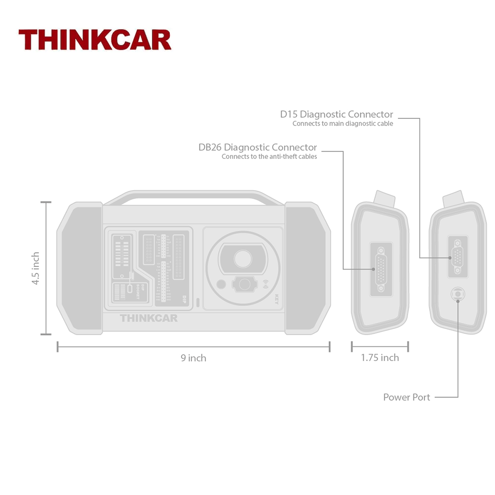 THINKCAR PRO G3 - Professional Immobilizer, Key Programmer and Automot