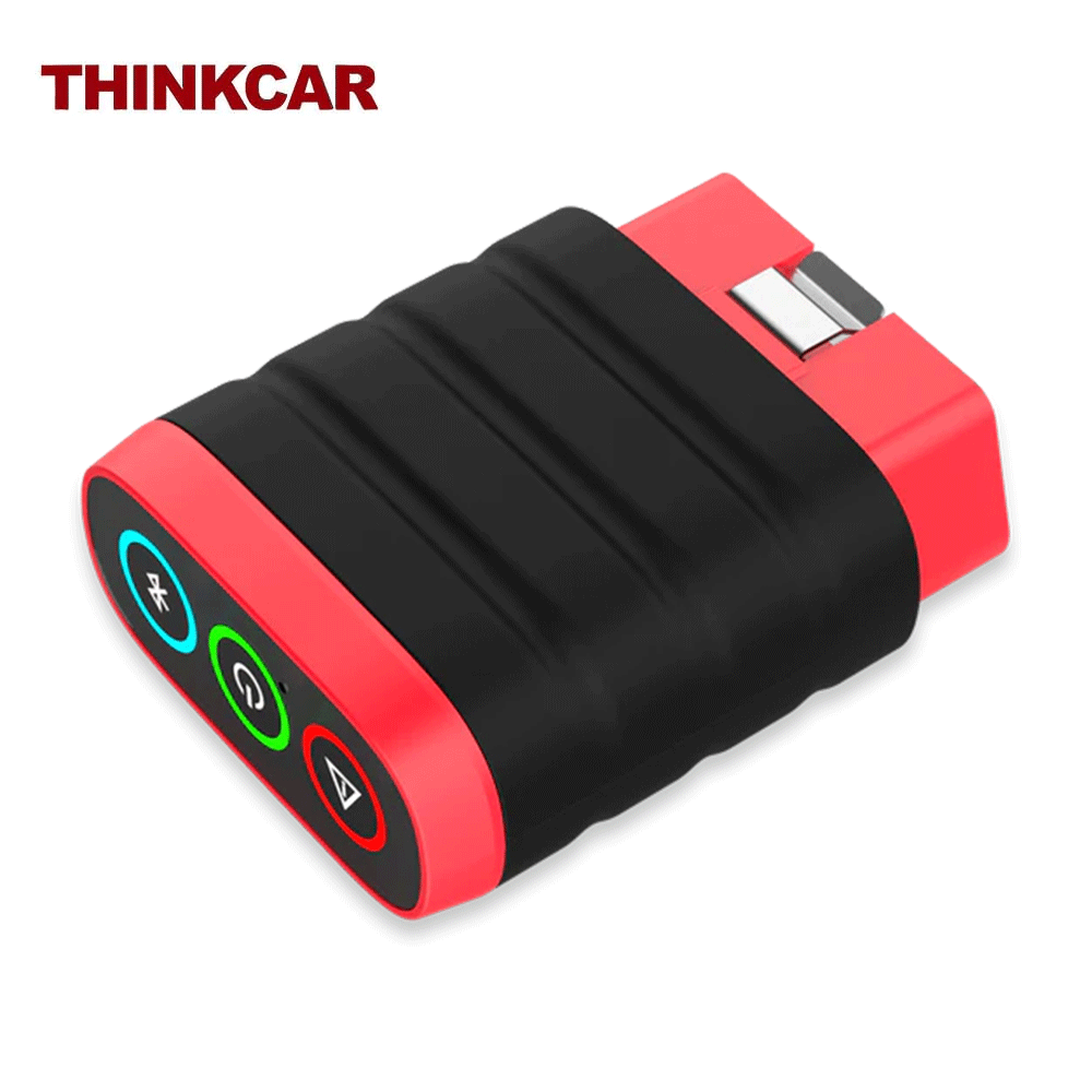 Bluetooth OBD2 Scanner Car Code Reader with Battery Tester Clips INCLU —  THINKCAR