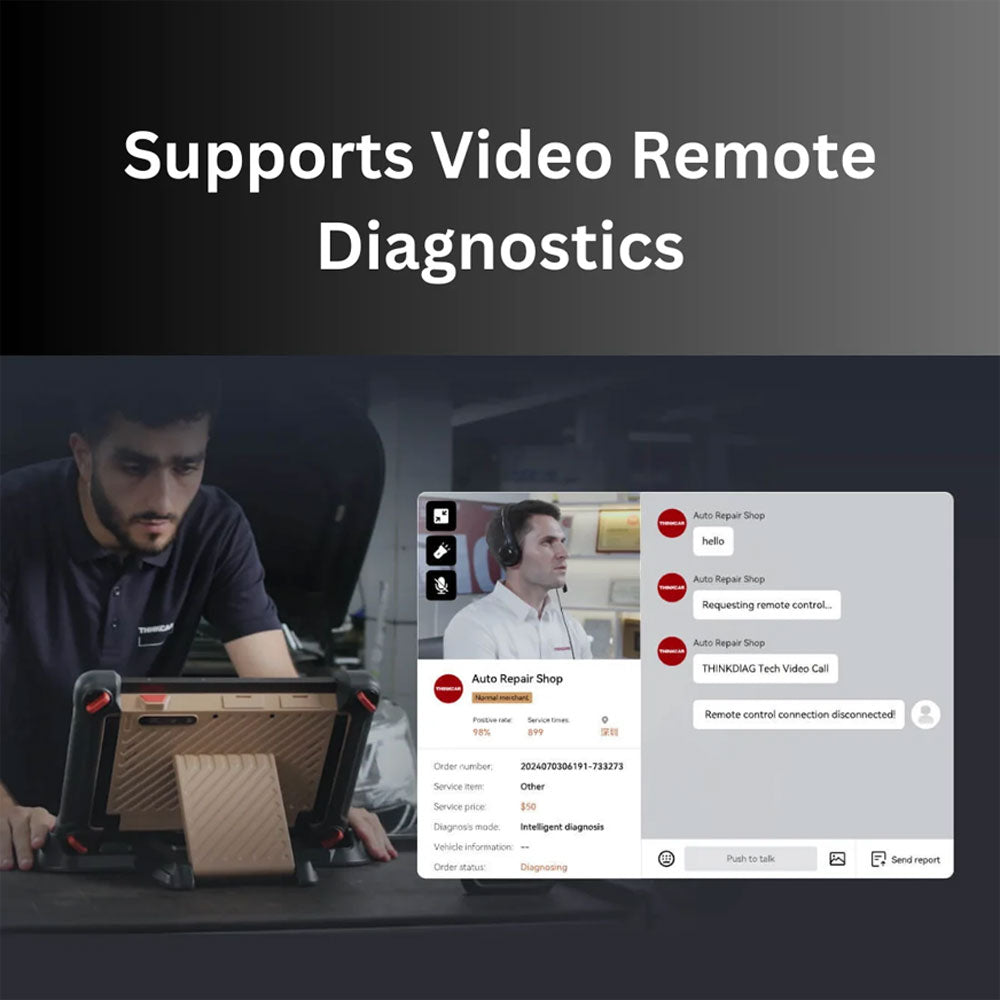 THINKCAR THINKTOOL-Expert-399 New AI Technology Diagnostic Tool - 14 Inch