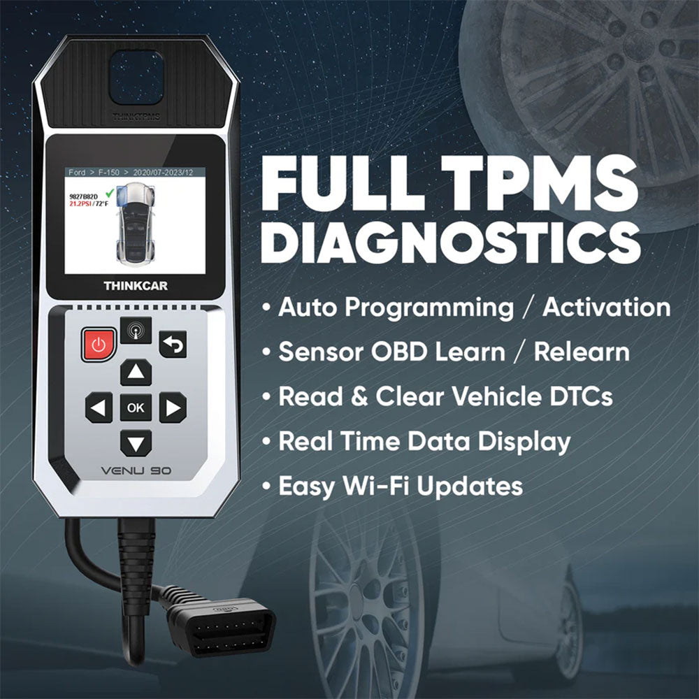 THINKCAR Venu 90 - TPMS Scanner Activation Diagnostic Tool